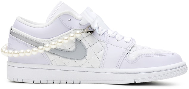 (W) Zapatillas personalizadas Air Jordan 1 Low 'Blanco Morado Princesa Sisi' DB6480-100(Team15-茜茜公主) Order (W) Zapatillas personalizadas Air Jordan 1 Low 'Blanco Morado Princesa Sisi' DB6480-100(Team15-茜茜公主)