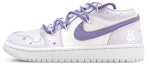 Order (W) 【定制鞋款】Air Jordan 1 Low '白紫色' DC0774-501(Team76-女款紫色兔兔S-BOX)