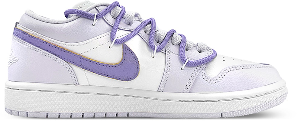 (W) 【定制鞋款】Air Jordan 1 Low '白紫色' DC0774-501(Team76-女款紫色兔兔S-BOX) Lookbook (W) 【定制鞋款】Air Jordan 1 Low '白紫色' DC0774-501(Team76-女款紫色兔兔S-BOX)