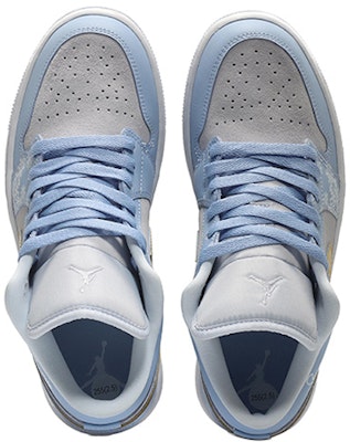 (W) 【カスタムシューズ】(レディース)エアジョーダン1 ロー「ウィンター・スノー」 DC0774-050(Team10-等雪落女蓝灰QD) Shop (W) 【カスタムシューズ】(レディース)エアジョーダン1 ロー「ウィンター・スノー」 DC0774-050(Team10-等雪落女蓝灰QD)