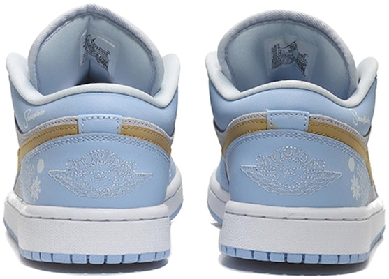 (W) 【カスタムシューズ】(レディース)エアジョーダン1 ロー「ウィンター・スノー」 DC0774-050(Team10-等雪落女蓝灰QD) Purchase (W) 【カスタムシューズ】(レディース)エアジョーダン1 ロー「ウィンター・スノー」 DC0774-050(Team10-等雪落女蓝灰QD)