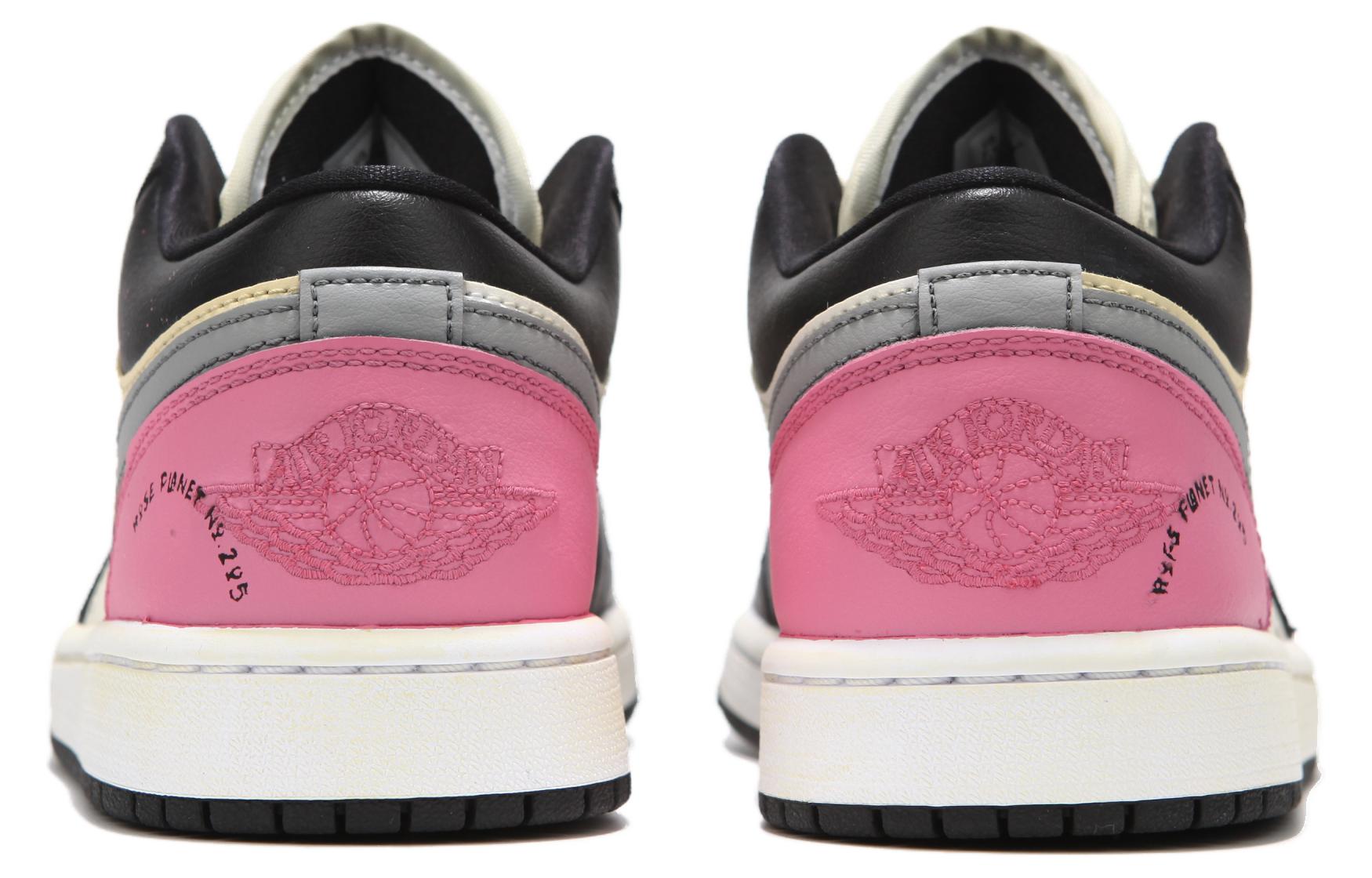 Details for (W) 【カスタムシューズ】（女性用）エアジョーダン1ロー'Y2Kヒートウェーブ ブラックピンクパンダ' DC0774-101(Team24-女款黑粉熊猫)