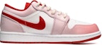 Order (W) Jordan 1 Low "Año del Conejo" Rosa/Blanco 553560-163(TeamE-女款可爱兔子粉红白)