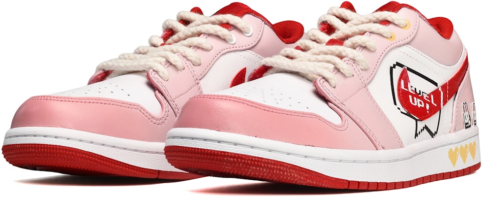 (W) Jordan 1 Low "Año del Conejo" Rosa/Blanco 553560-163(TeamE-女款可爱兔子粉红白) Lookbook (W) Jordan 1 Low "Año del Conejo" Rosa/Blanco 553560-163(TeamE-女款可爱兔子粉红白)