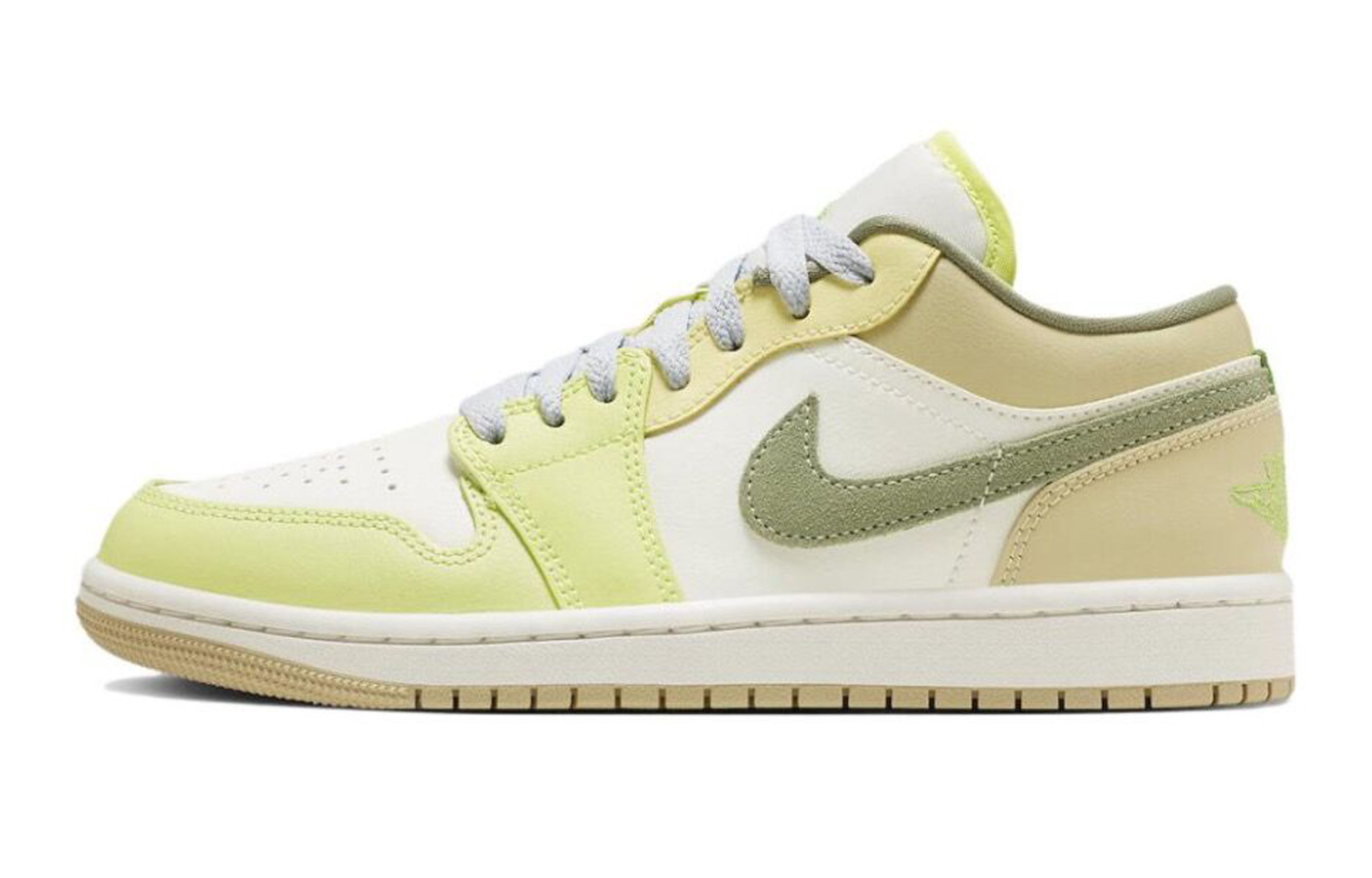 Purchase (W) 에어 조던 1 로우 '노란 풍경' (커스텀 슈즈) FD9906-131(TeamR-女款黄风铃S-BOX)