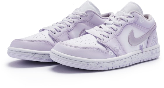 【定制球鞋】Jordan Air Jordan 1 Low 811製造 第七頁序 縈纏白日夢 低幫 復古籃球鞋 女款 白紫 Lookbook 【定制球鞋】Jordan Air Jordan 1 Low 811製造 第七頁序 縈纏白日夢 低幫 復古籃球鞋 女款 白紫