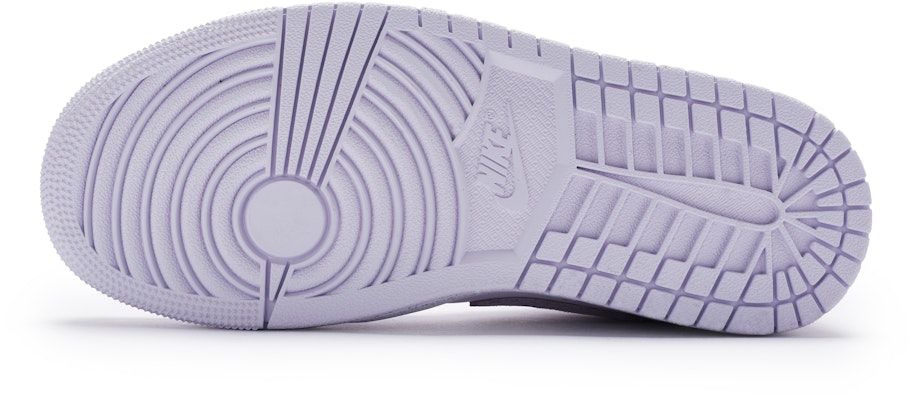 (W) 에어 조던 1 로우 커스텀 '몽환 백자주' DC0774-501(Team80-女款缱绻白日梦白紫) Details for (W) 에어 조던 1 로우 커스텀 '몽환 백자주' DC0774-501(Team80-女款缱绻白日梦白紫)