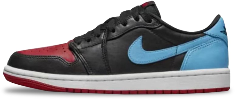 【定制球鞋】 Jordan Air Jordan 1 Low OG "NC to Chi" 平行宇宙 蜘蛛侠 低帮 复古籃球鞋 女款 黑紅 Details for 【定制球鞋】 Jordan Air Jordan 1 Low OG "NC to Chi" 平行宇宙 蜘蛛侠 低帮 复古籃球鞋 女款 黑紅