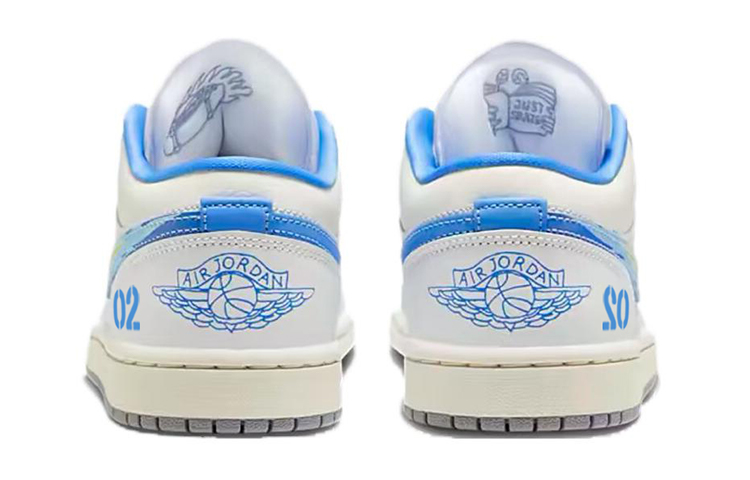 [Custom Shoes] (W) Jordan 1 Low Retro 'Cyberpunk Blueprint' 圖 4