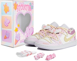 【定制球鞋】Jordan Air Jordan 1 愛心卡比 三麗鷗 禮盒 低幫 復古籃球鞋 女款 粉 Buy 【定制球鞋】Jordan Air Jordan 1 愛心卡比 三麗鷗 禮盒 低幫 復古籃球鞋 女款 粉