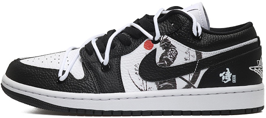 【定制球鞋】 Jordan Air Jordan 1 Low SE 武士道 日式 潮 新時尚 陰陽 熊貓 低幫 復古籃球鞋 女款 黑白 Buy 【定制球鞋】 Jordan Air Jordan 1 Low SE 武士道 日式 潮 新時尚 陰陽 熊貓 低幫 復古籃球鞋 女款 黑白