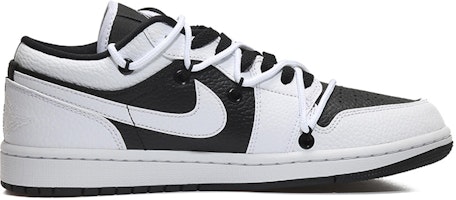 【定制球鞋】 Jordan Air Jordan 1 Low SE 武士道 日式 潮 新時尚 陰陽 熊貓 低幫 復古籃球鞋 女款 黑白 Order 【定制球鞋】 Jordan Air Jordan 1 Low SE 武士道 日式 潮 新時尚 陰陽 熊貓 低幫 復古籃球鞋 女款 黑白