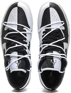 (W) Zapatillas Personalizadas Air Jordan 1 Low "Samurai Yin Yang Panda" DR0502-101(Team10-武士道女黑白QD) Shop (W) Zapatillas Personalizadas Air Jordan 1 Low "Samurai Yin Yang Panda" DR0502-101(Team10-武士道女黑白QD)