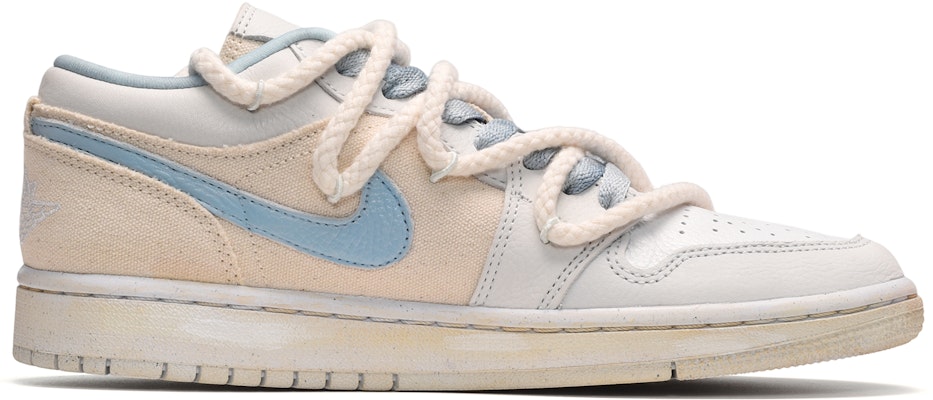 (W) 에어 조던 1 로우 SE '씨솔트 민트' (커스텀) DQ4151-500(TeamE-女款毛边布贴蓝灰) Order (W) 에어 조던 1 로우 SE '씨솔트 민트' (커스텀) DQ4151-500(TeamE-女款毛边布贴蓝灰)