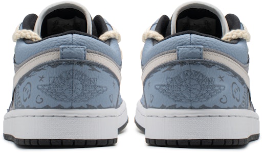 (W) 에어 조던 1 로우 '블루그레이 사운드웨이브 그래피티' (커스텀) DR0502-101(TeamA-AJL蓝灰音波S-BOX) Details for (W) 에어 조던 1 로우 '블루그레이 사운드웨이브 그래피티' (커스텀) DR0502-101(TeamA-AJL蓝灰音波S-BOX)