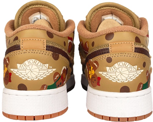 (W) 에어 조던 1 로우 유틸리티 '테디베어' 커스텀 슈즈 DO2233-264(Teamfour-女款乔丹小熊) Details for (W) 에어 조던 1 로우 유틸리티 '테디베어' 커스텀 슈즈 DO2233-264(Teamfour-女款乔丹小熊)