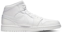 Sizing 【定制球鞋】 Jordan Air Jordan 1 Mid 2020款 原創小鯊魚限定 達文西定制 中幫 籃球鞋 女款 純白