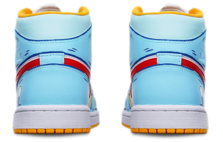 Purchase (W) [定制鞋款] Air Jordan 1 Mid '动漫手绘蓝白红' BQ6472-117(TeamT-伸出圆手S-BOX)