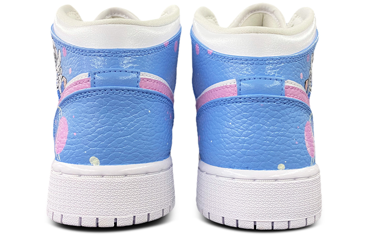 Shop (W) [カスタムシューズ] (女性用) エアジョーダン 1 ミッド 'アストロノートスペースロマンス' 554725-130（TeamT-环保女款宇航员白蓝）