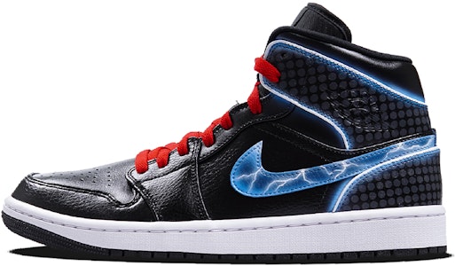 (W) Zapatillas Personalizadas Air Jordan 1 Mid "Viuda Negra" 554725-077(TeamP-复仇者联盟黑寡妇碳素黑) Buy (W) Zapatillas Personalizadas Air Jordan 1 Mid "Viuda Negra" 554725-077(TeamP-复仇者联盟黑寡妇碳素黑)