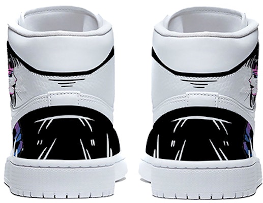 【定制球鞋】 Jordan Air Jordan 1 Mid 黑色魅影 中幫 復古籃球鞋 女款 黑白 Shop 【定制球鞋】 Jordan Air Jordan 1 Mid 黑色魅影 中幫 復古籃球鞋 女款 黑白