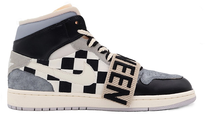 【訂製球鞋】Jordan Air Jordan 1 Mid 中幫 復古籃球鞋 女款 黑白 Order 【訂製球鞋】Jordan Air Jordan 1 Mid 中幫 復古籃球鞋 女款 黑白