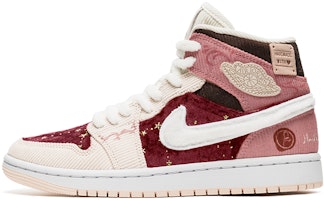 (W) カスタムAJ1 ミッド バーガンディ コーデュロイ星空スウッシュ DA8009-108(TeamB-酒红满天星) Buy (W) カスタムAJ1 ミッド バーガンディ コーデュロイ星空スウッシュ DA8009-108(TeamB-酒红满天星)