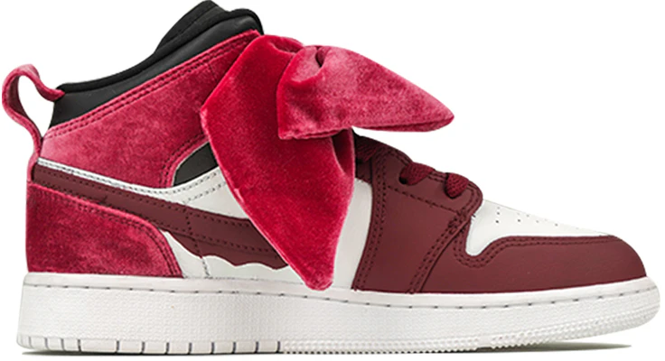 【定制球鞋】Jordan Air Jordan 1 中幫 復古籃球鞋 女款 酒紅 Order 【定制球鞋】Jordan Air Jordan 1 中幫 復古籃球鞋 女款 酒紅