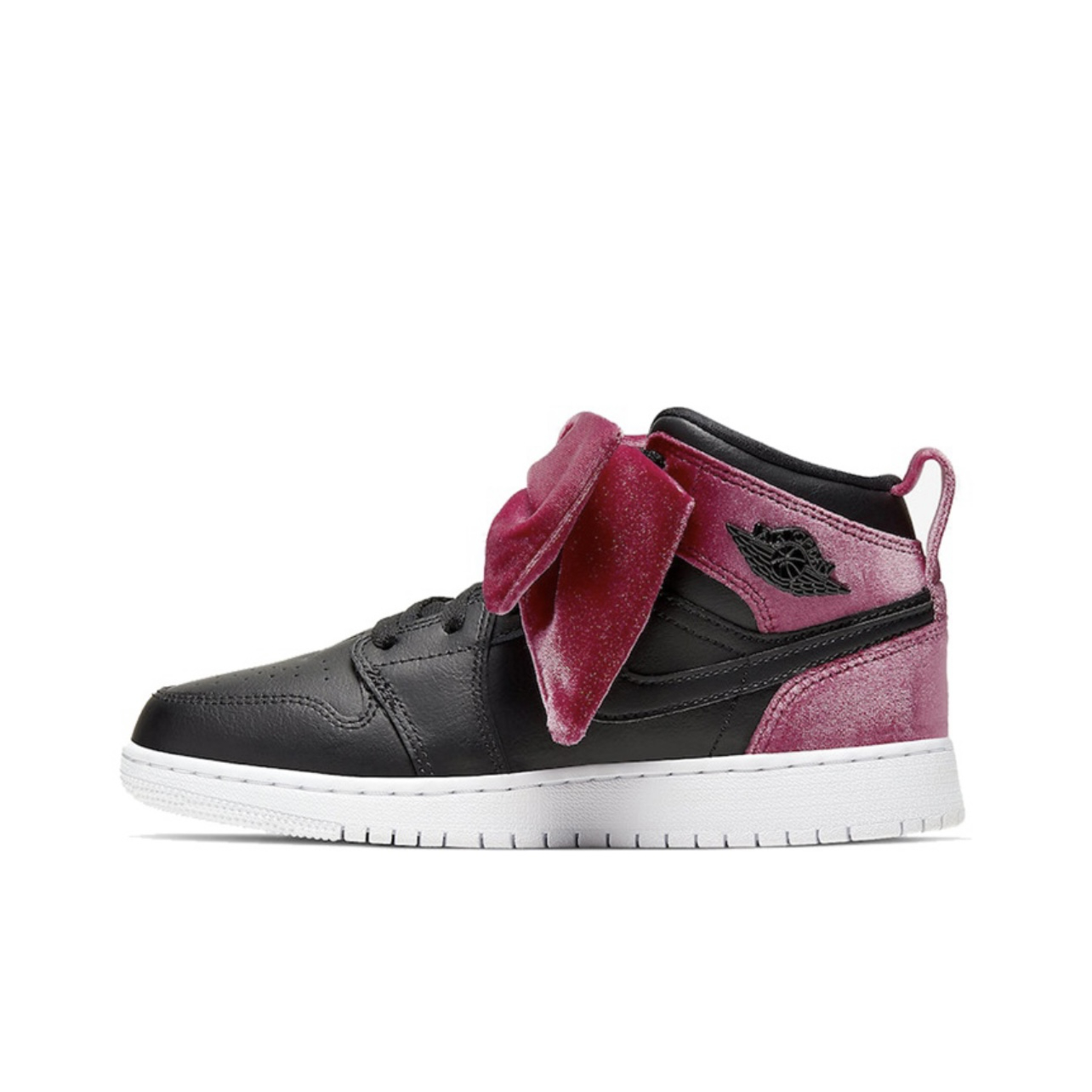 Sizing (W) [Zapatillas Personalizadas] Air Jordan 1 Mid 'Burgundy' CK5678-006(Team27-女款红丝绒甜心)
