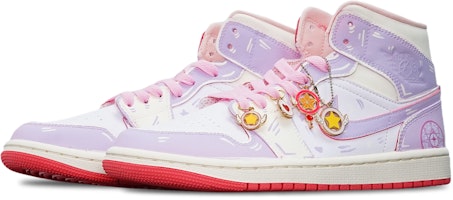 【定制球鞋】Jordan Air Jordan 1 光變溫變 百變 異次元 舒適百搭 中幫 復古籃球鞋 女款 米粉 Purchase 【定制球鞋】Jordan Air Jordan 1 光變溫變 百變 異次元 舒適百搭 中幫 復古籃球鞋 女款 米粉