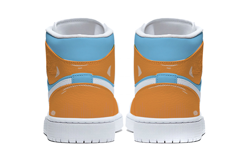 Lookbook [Custom Shoes] (Women) Air Jordan 1 Mid 'Chongqing Hongyadong Cyberpunk'