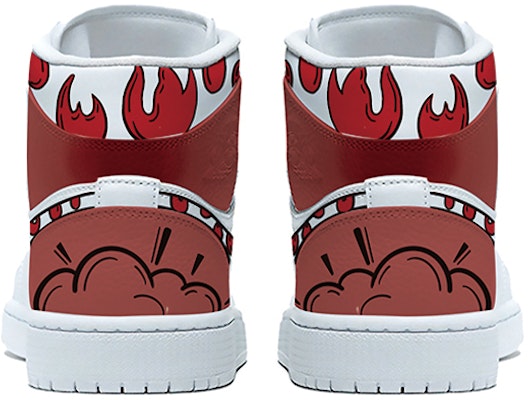 (W) 에어 조던 1 미드 '충칭 훠궈' (커스텀) 554725-129(TeamE-女款重庆老火锅红白) Shop (W) 에어 조던 1 미드 '충칭 훠궈' (커스텀) 554725-129(TeamE-女款重庆老火锅红白)