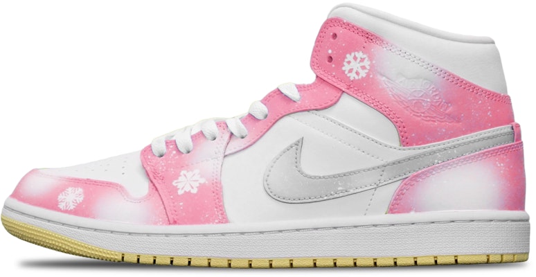 (W) Jordan 1 Mid Navidad Rosa Barbie (Caja+Oso) BQ6472-701(TeamT-芭比粉雪花S-BOX) Buy (W) Jordan 1 Mid Navidad Rosa Barbie (Caja+Oso) BQ6472-701(TeamT-芭比粉雪花S-BOX)