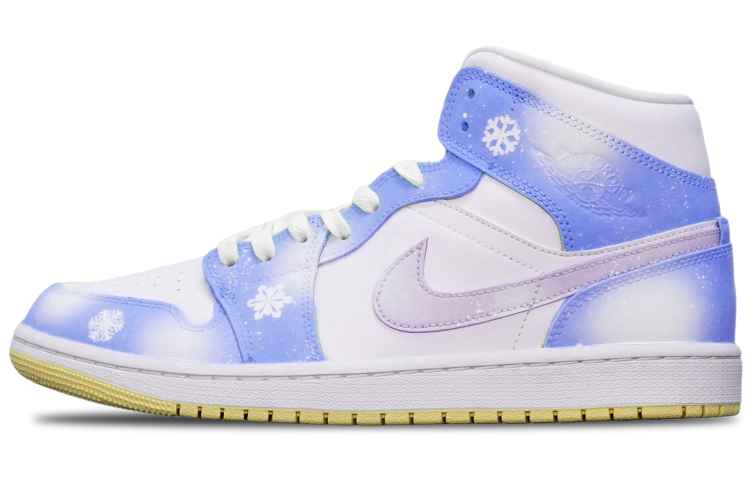 Order (W) [定制鞋款] Air Jordan 1 Mid '圣诞雪花多巴胺紫罗兰' BQ6472-701-486845