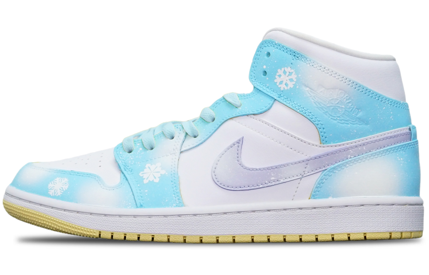 Order (W) Jordan 1 Mid "Copo Nieve Azul" (Personalizadas) BQ6472-701-486843
