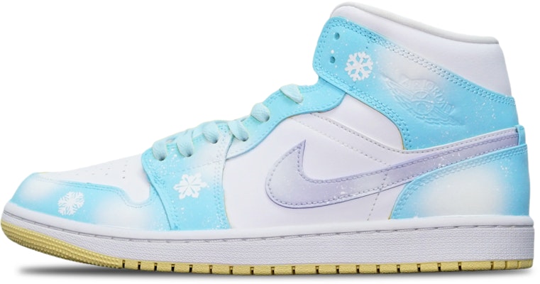 (W) Jordan 1 Mid "Copo Nieve Azul" (Personalizadas) BQ6472-701-486843 Order (W) Jordan 1 Mid "Copo Nieve Azul" (Personalizadas) BQ6472-701-486843