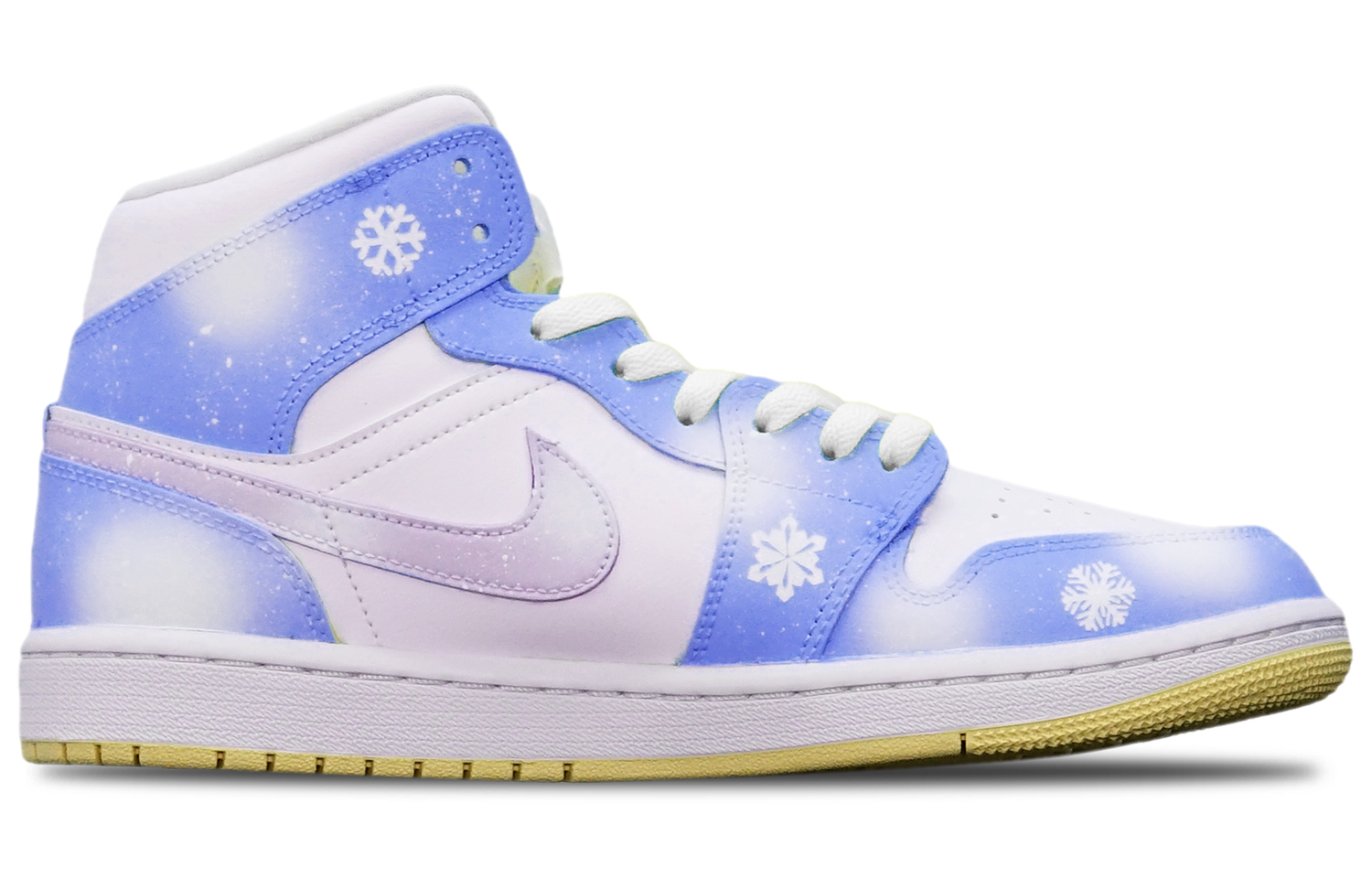 Lookbook (W) [定制鞋款] Air Jordan 1 Mid '圣诞雪花多巴胺紫罗兰' BQ6472-701-486845