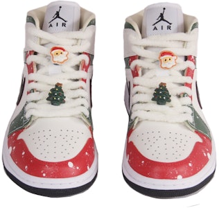 (W) 에어 조던 1 미드 '크리스마스 눈꽃' (Air Jordan 1 Mid 'Christmas Snow') BQ6472-121(TeamJ-圣诞红绿泼墨男女款BOX) Shop (W) 에어 조던 1 미드 '크리스마스 눈꽃' (Air Jordan 1 Mid 'Christmas Snow') BQ6472-121(TeamJ-圣诞红绿泼墨男女款BOX)