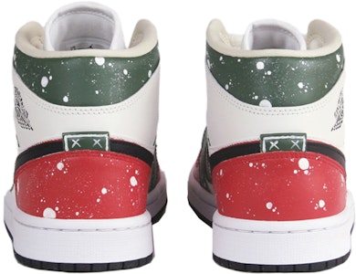 (W) 에어 조던 1 미드 '크리스마스 눈꽃' (Air Jordan 1 Mid 'Christmas Snow') BQ6472-121(TeamJ-圣诞红绿泼墨男女款BOX) Purchase (W) 에어 조던 1 미드 '크리스마스 눈꽃' (Air Jordan 1 Mid 'Christmas Snow') BQ6472-121(TeamJ-圣诞红绿泼墨男女款BOX)