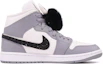 Order (W) Jordan 1 Mid "Año Nuevo Chino" Gris/Blanco/Negro BQ6472-115(TeamTen-女款黑兔灰S-BOX)