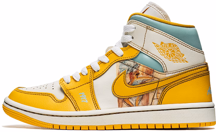 custom-shoes-women-air-jordan-1-mid-coffee-dye