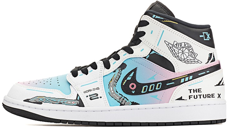 custom-shoes-women-air-jordan-1-mid-cyberpunk-gamer