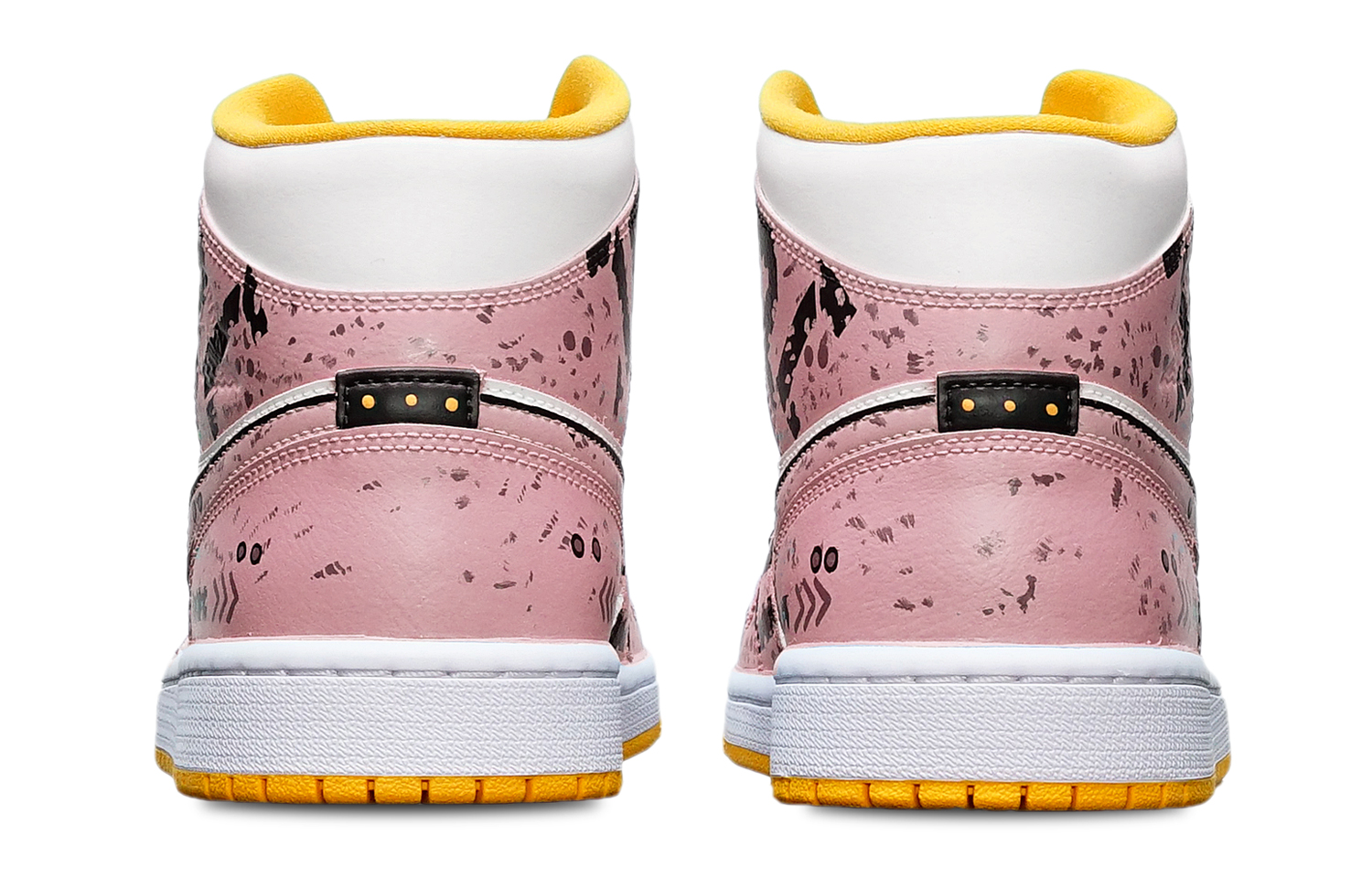 Purchase (W) [Kasut Custom] Air Jordan 1 Mid 'Cyberpunk Gundam Deconstructed-Putih' BQ6472-117(TeamT-战损III藕白S-BOX)