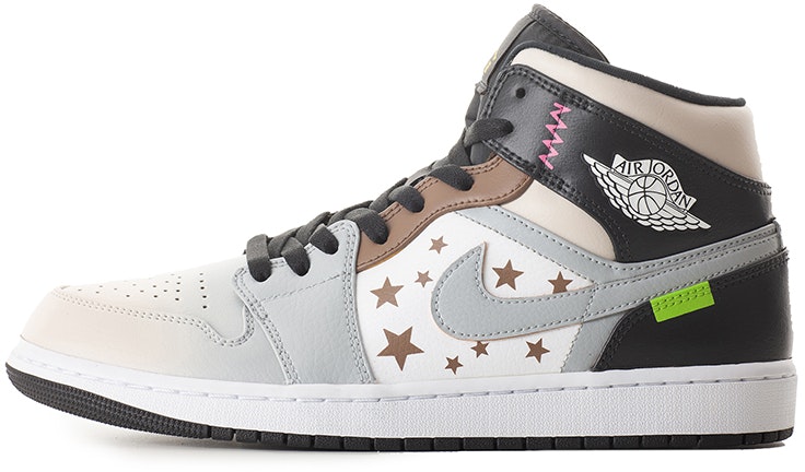 custom-shoes-women-air-jordan-1-mid-deconstructed-star-mocha-brown