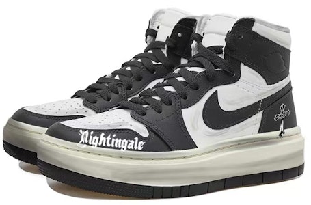 (W) 커스텀 에어 조던 1 미드 '블랙 화이트 크로스' (Custom AJ1 Mid 'BW Cross') DN3253-100(Team拾玖-做旧十字架S-BOX) Lookbook (W) 커스텀 에어 조던 1 미드 '블랙 화이트 크로스' (Custom AJ1 Mid 'BW Cross') DN3253-100(Team拾玖-做旧十字架S-BOX)