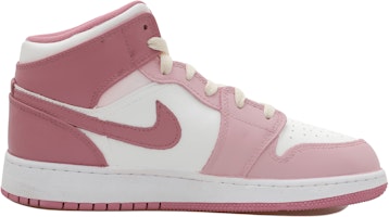 【訂製籃球鞋】 Jordan Air Jordan 1 Mid OKHR 愛心漸變 老化 復古 耐磨 中筒 復古籃球鞋 女款 白色 Lookbook 【訂製籃球鞋】 Jordan Air Jordan 1 Mid OKHR 愛心漸變 老化 復古 耐磨 中筒 復古籃球鞋 女款 白色