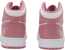 【訂製籃球鞋】 Jordan Air Jordan 1 Mid OKHR 愛心漸變 老化 復古 耐磨 中筒 復古籃球鞋 女款 白色 Purchase 【訂製籃球鞋】 Jordan Air Jordan 1 Mid OKHR 愛心漸變 老化 復古 耐磨 中筒 復古籃球鞋 女款 白色