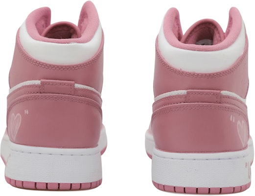 (W) 에어 조던 1 미드 '빛바랜 하트 빈티지 화이트' DQ8423-616(Team拾玖-爱心晕染S-BOX) Purchase (W) 에어 조던 1 미드 '빛바랜 하트 빈티지 화이트' DQ8423-616(Team拾玖-爱心晕染S-BOX)