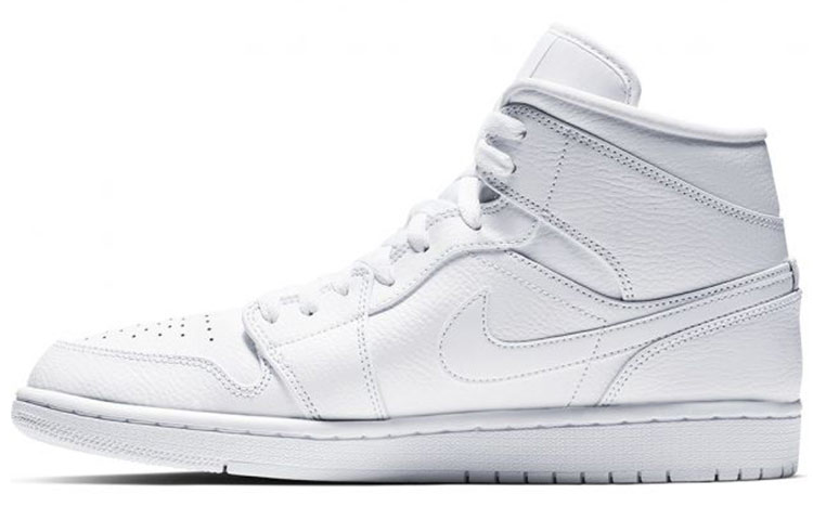 Shop 【定制球鞋】 Jordan Air Jordan 1 Mid 畢業季主題定制 噴繪 給你的小情書 防滑減震 中幫 復古籃球鞋 女款 白綠