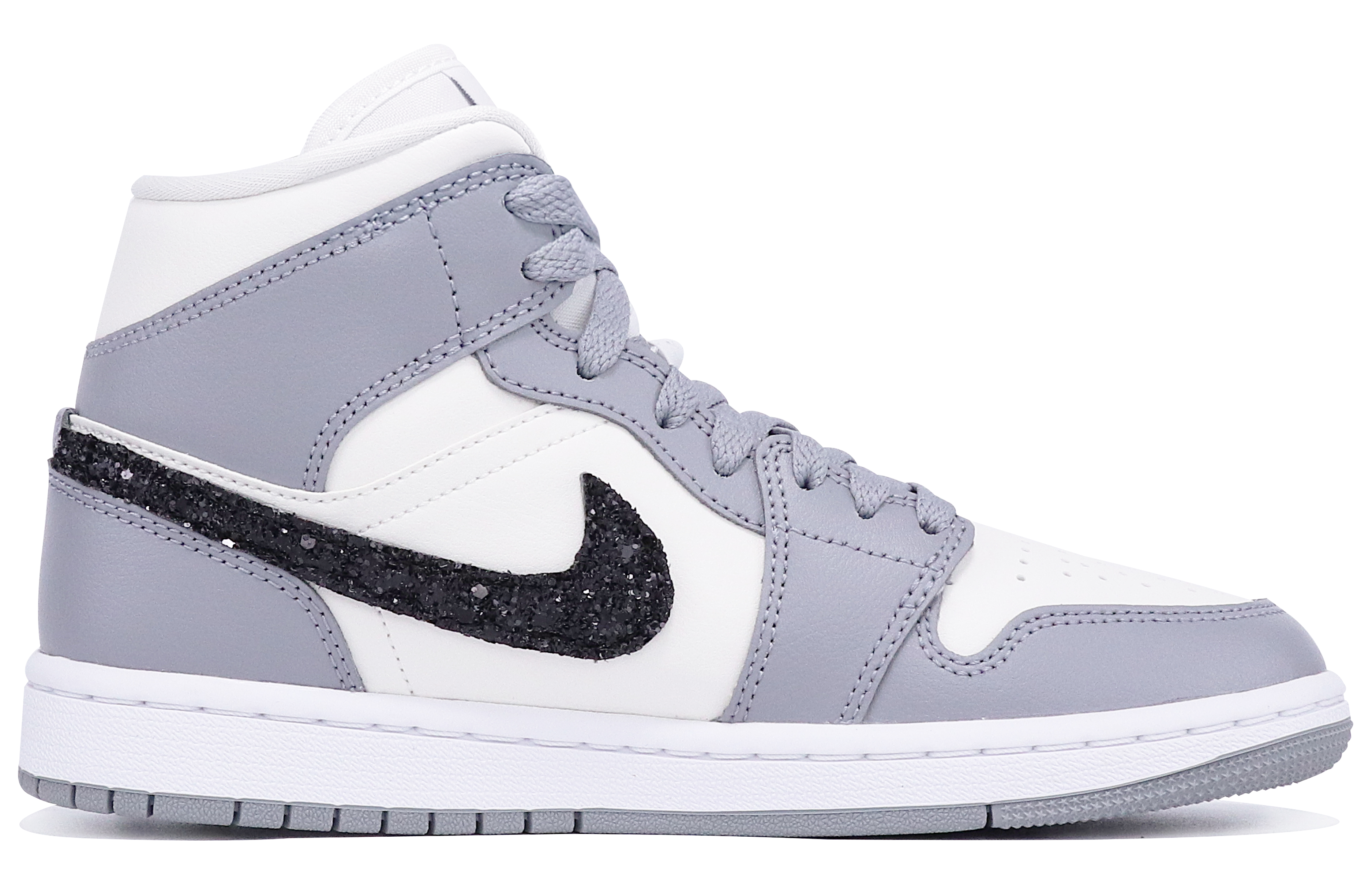 Order (W) [定制鞋] 耐克 Air Jordan 1 Mid '涂鸦' BQ6472-115(TeamTen-女款Miss中帮)
